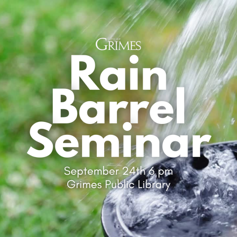 Rain Barrel Seminar