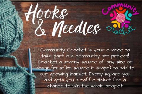 Hooks and Needles with Comm. Crochet