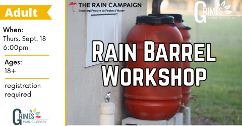 Rain Barrel Workshop 2025
